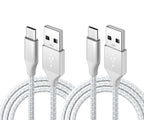 (2 Pack) 10ft Fast Charging and Data Transfer Cable - NAVOR