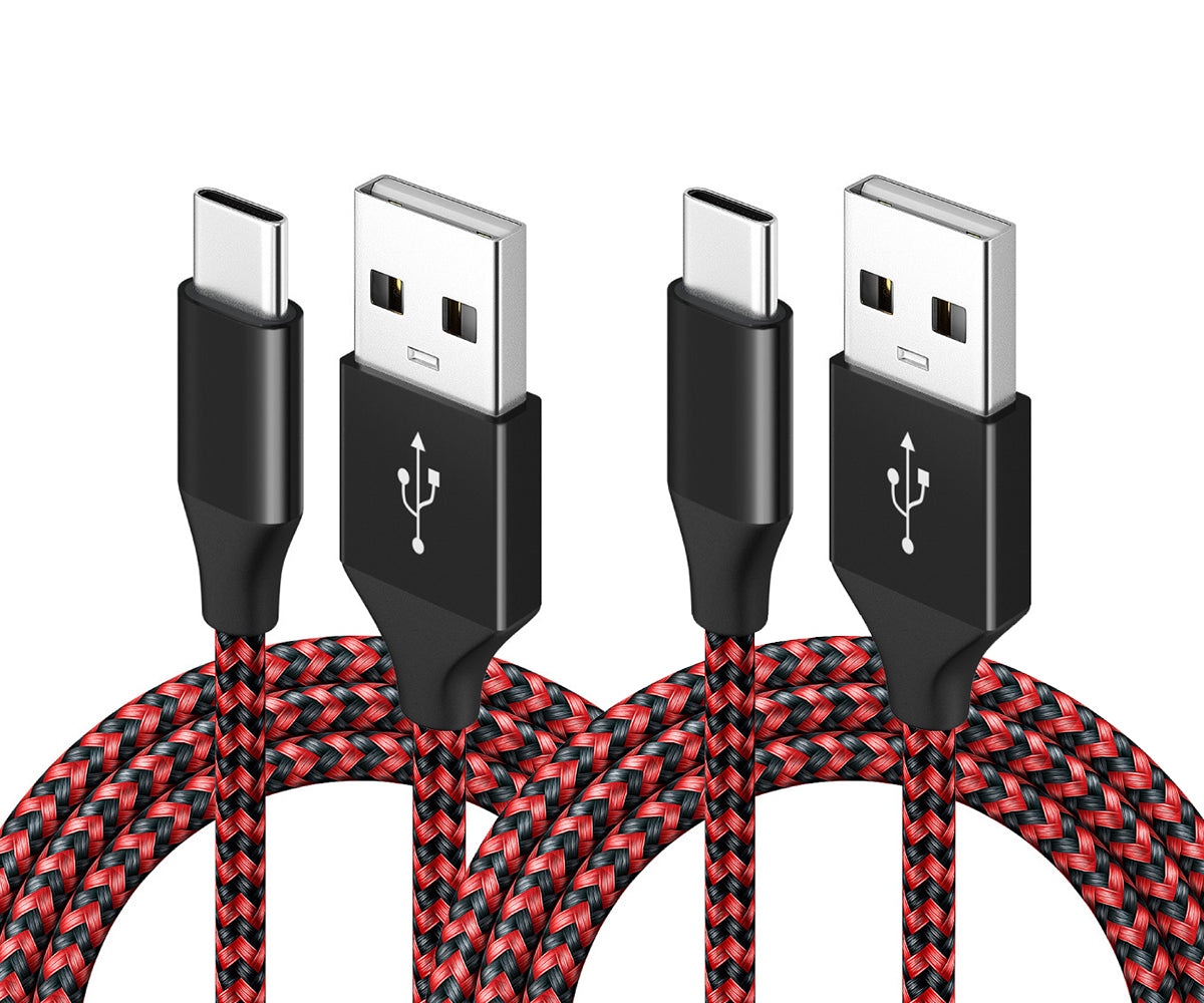 (2 Pack) 10ft Fast Charging and Data Transfer Cable - NAVOR