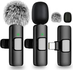 navor Wireless Lavalier Microphone for iPhone 15/16, Android USB-C