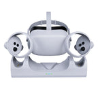 navor VR Charging Dock for Oculus Meta Quest 2 Station, Magnetically Charge Headset and Controller