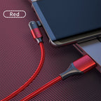 180 ° Rotating Head USB Type-C Charging Cable