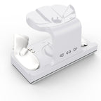 Navor Charging Dock or Oculus Meta Quest 3 VR Headset and Controllers [ White ]