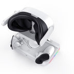 Navor Charging Dock or Oculus Meta Quest 3 VR Headset and Controllers [ White ]