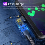 180 ° Rotating Head USB-C to USB-C Charging Cable